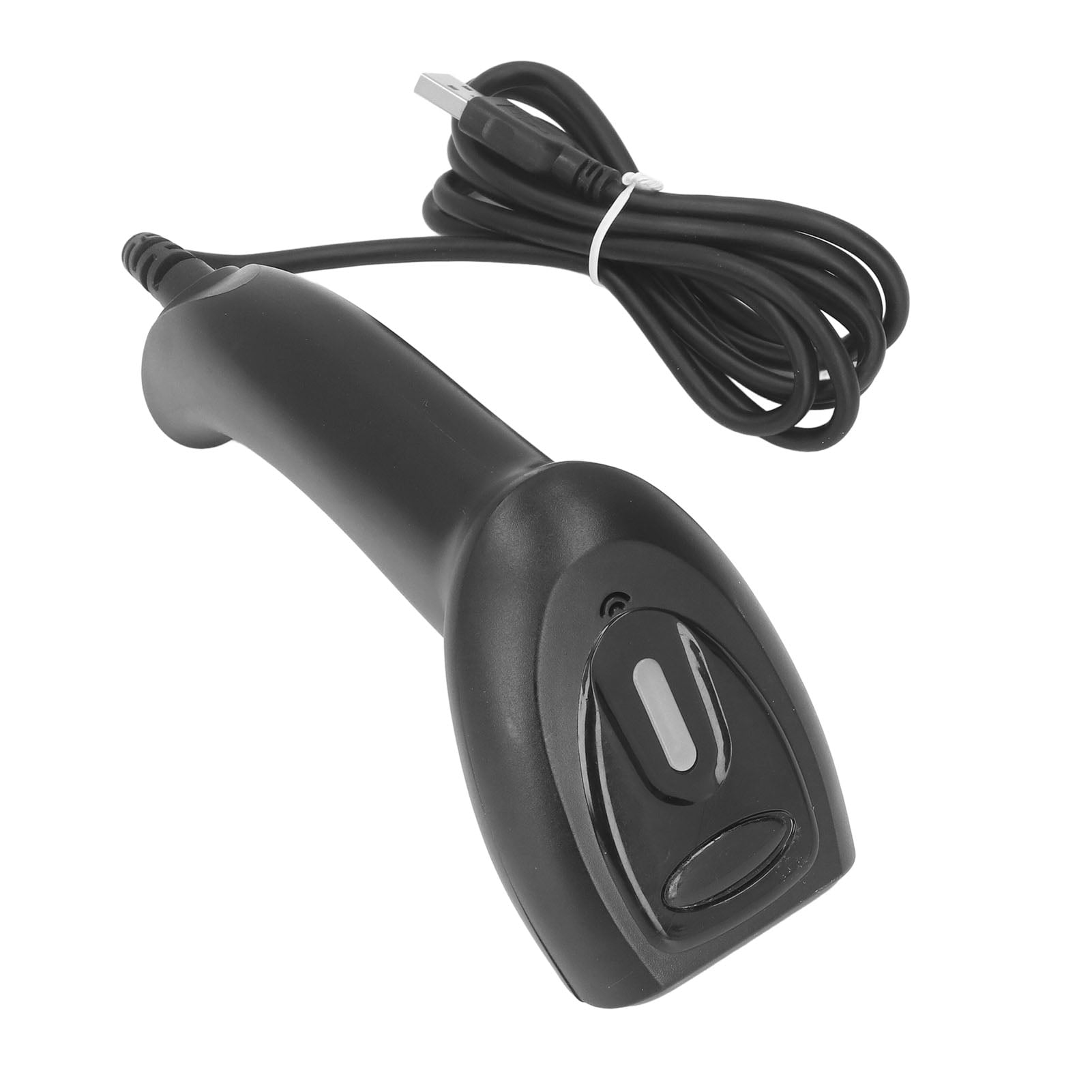 USB Barcode Scanner, Long Range 500 Scans Per Second Intelligent Detection Handheld Bar Reader