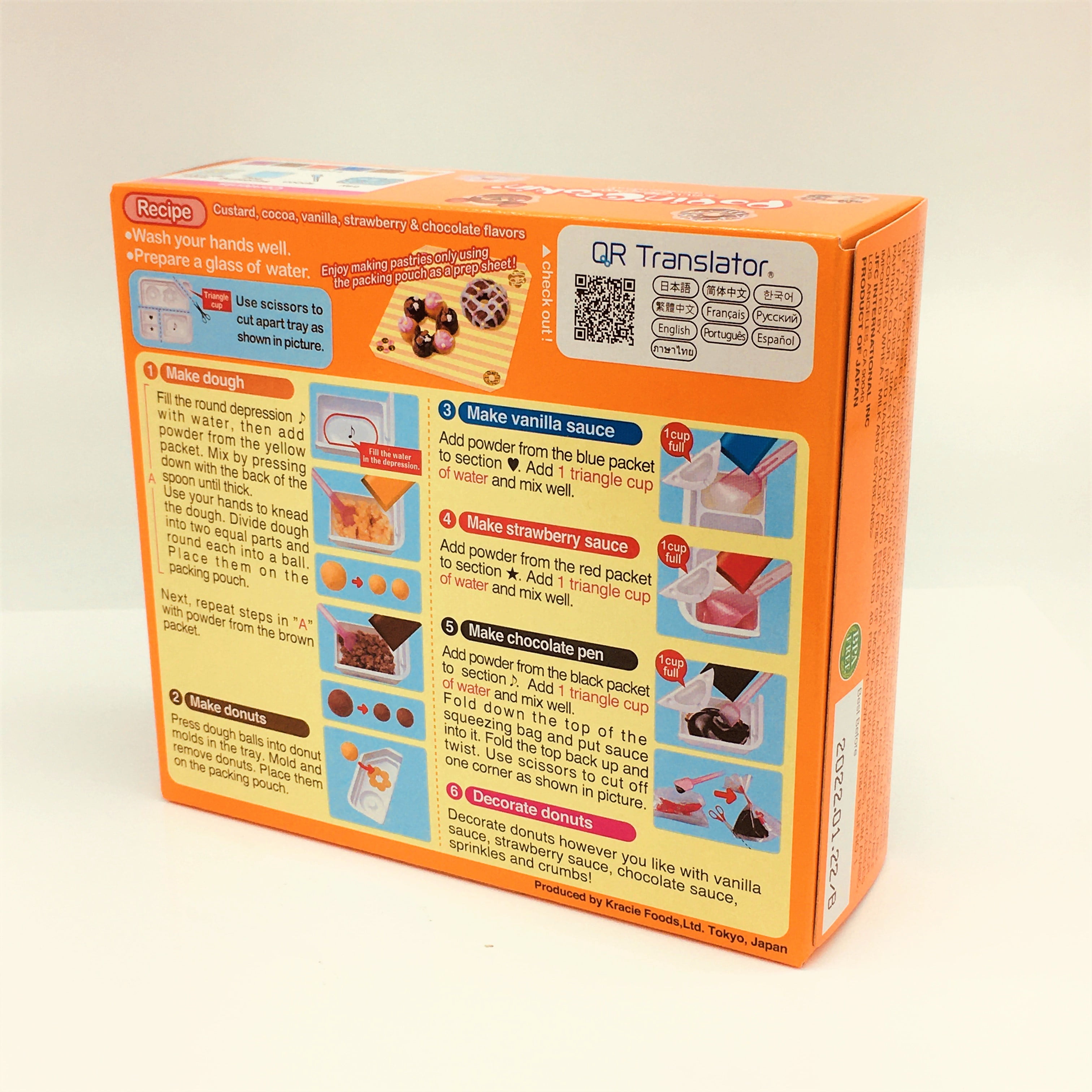 2 pack) JFC Kracie Popin' Cookin' Tanoshii Donuts DIY Candy Kit