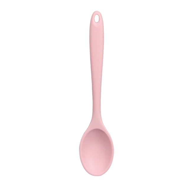 Yuarrent Cuchara de filtro Filtros de cocina convenientes Ahuecado Fácil almacenamiento Cucharas de cocina flexibles Utensilios de cocina para Mostrada Color de la cuchara al azar