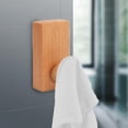 thumbnail image 4 of Coat Hooks Hat Rack, Wall Hooks, Robe Hook for Keys Towel Coat Purses Beech, 4 of 8