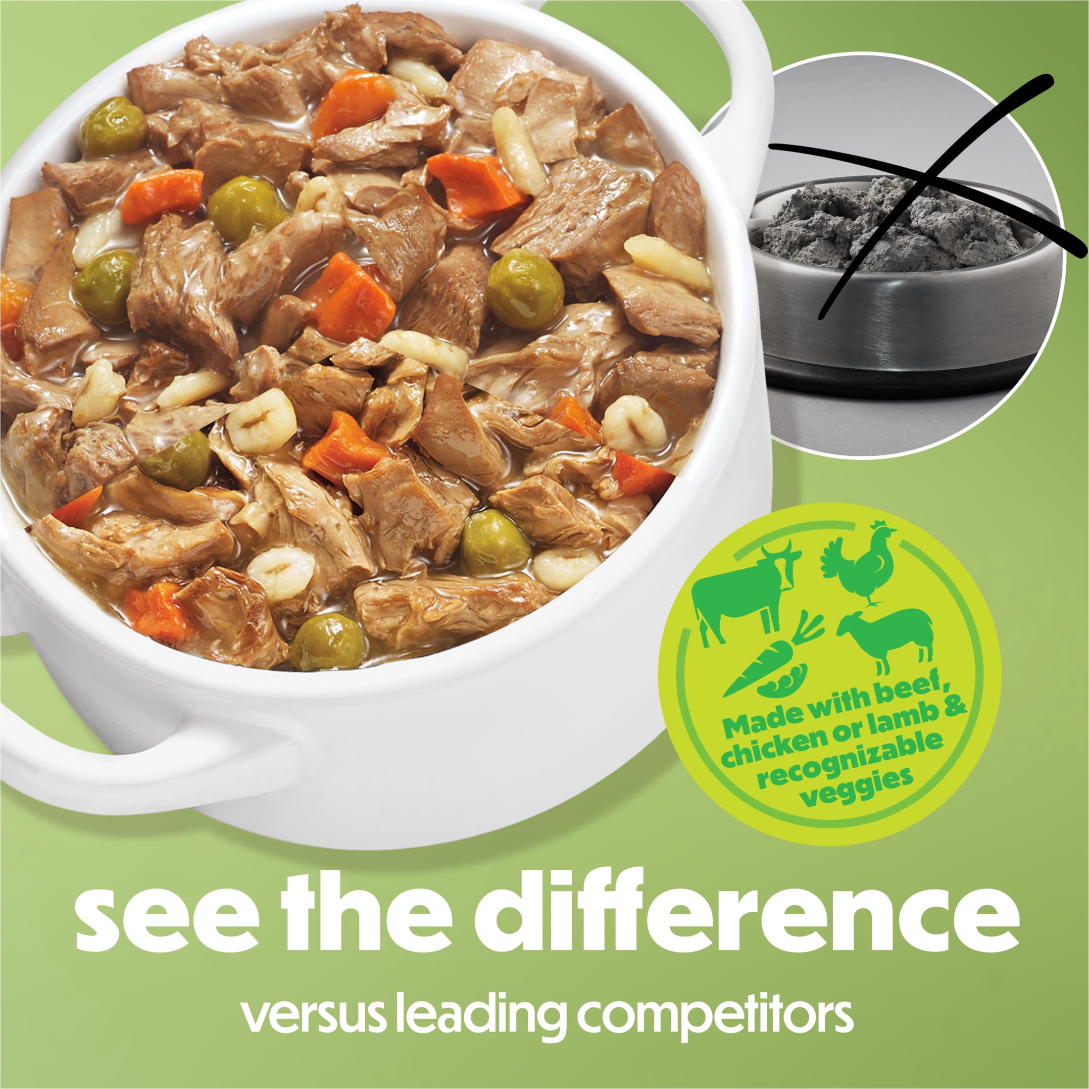 Purina Beneful Dog Food Freshly Prepared Meals Variety packWet Dog Food with Gravy, 10 oz.