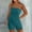 Green, variant on Womens Tube Rompers Summer Strapless Basic Sleeveless Ruched Stretch Classic-Fit Rompers Slim Fit Shapewear Strapless Bodycon Tube Romper Bodysuit Strapless Tube Bodycon Shorts Jumpsuit