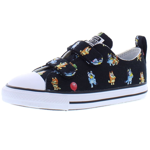Converse Chuck Taylor All Star 2V Oxford Infant/Toddler Shoes Size 5, Color: Black/Multicolored/White
