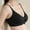 Black, variant on Women's Jelly Glue Lift Up Soft Support Seamless Push Up Side Retraction Semi Fixed Cup Bra 36 C Womens Bra Women Bra Strapless Backless Bra for Women Long Lined Sports Bra Workout Bra for Women Women