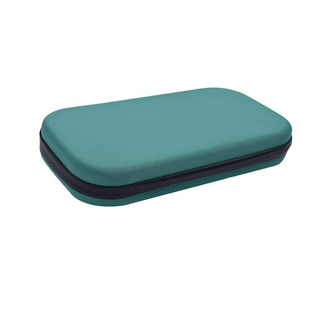 Portable Shockproof Stethoscope Storage Bag Built-in Storage Case; Zipper Mesh Bag Organizer Zipper Storage Case, Green