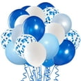 thumbnail image 1 of 50pcs globos confeti globos suministros de fiesta de cumpleaños decoraciones de boda, 1 of 4