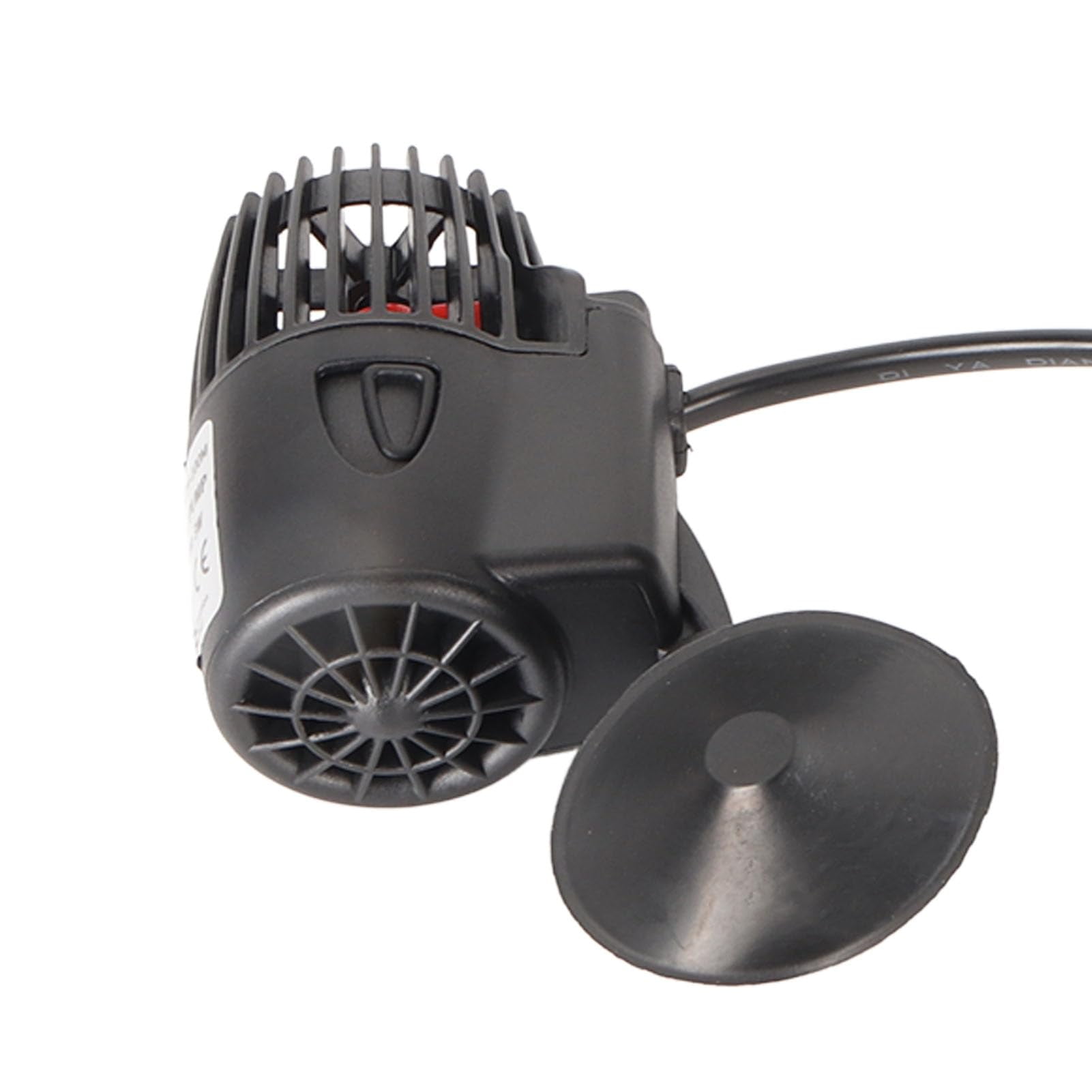 Aquarium Wavemaker Circulation Pump, Fish Tank Powerhead, Submersible Water Pump, US Plug 110V（black）