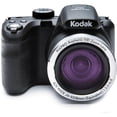thumbnail image 2 of Kodak PIXPRO AZ421 Digital Camera (Black) + Extra Battery + LED - 16GB Kit (International Version), 2 of 7