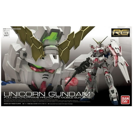 120mm Model Hobby - Bandai Hobby Gundam UC Unicorn Gundam Real Grade RG 1/144 Model Kit
