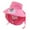 Hot Pink, variant on Glisme Sun Hat With Fans For Women Solar Fan Bucket Hat For Men Women Upf50+ Sun Wide Brim Outdoor Sports Summer Bucket Hat For Men And Women Hot Pink