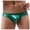 Green, variant on Tbopshirt Men's Brief Underwear Clearance,Men's Color Briefs Fashion Underwear Personalized Low-waist Hoop Panties Buttock Covering Briefs,Mens Gift