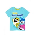 thumbnail image 2 of Baby Shark Pyjama Deux Pièces à Manches Courtes et Jambes Courtes Bleu pour Garçons, 2 of 6