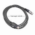 thumbnail image 3 of XLR Male to USB Female o Cable for Digital Music Recording and Mixing Adapter Connection Computers, 3 of 5