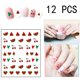 thumbnail image 4 of Pegatinas de uñas para mujeres y niñas pequeñas -JOJOIN 12 hojas 3D autoadhesivas DIY decoración de uñas Set que incluye pegatinas de uñas de frutas para mujeres y niñas, 4 of 6