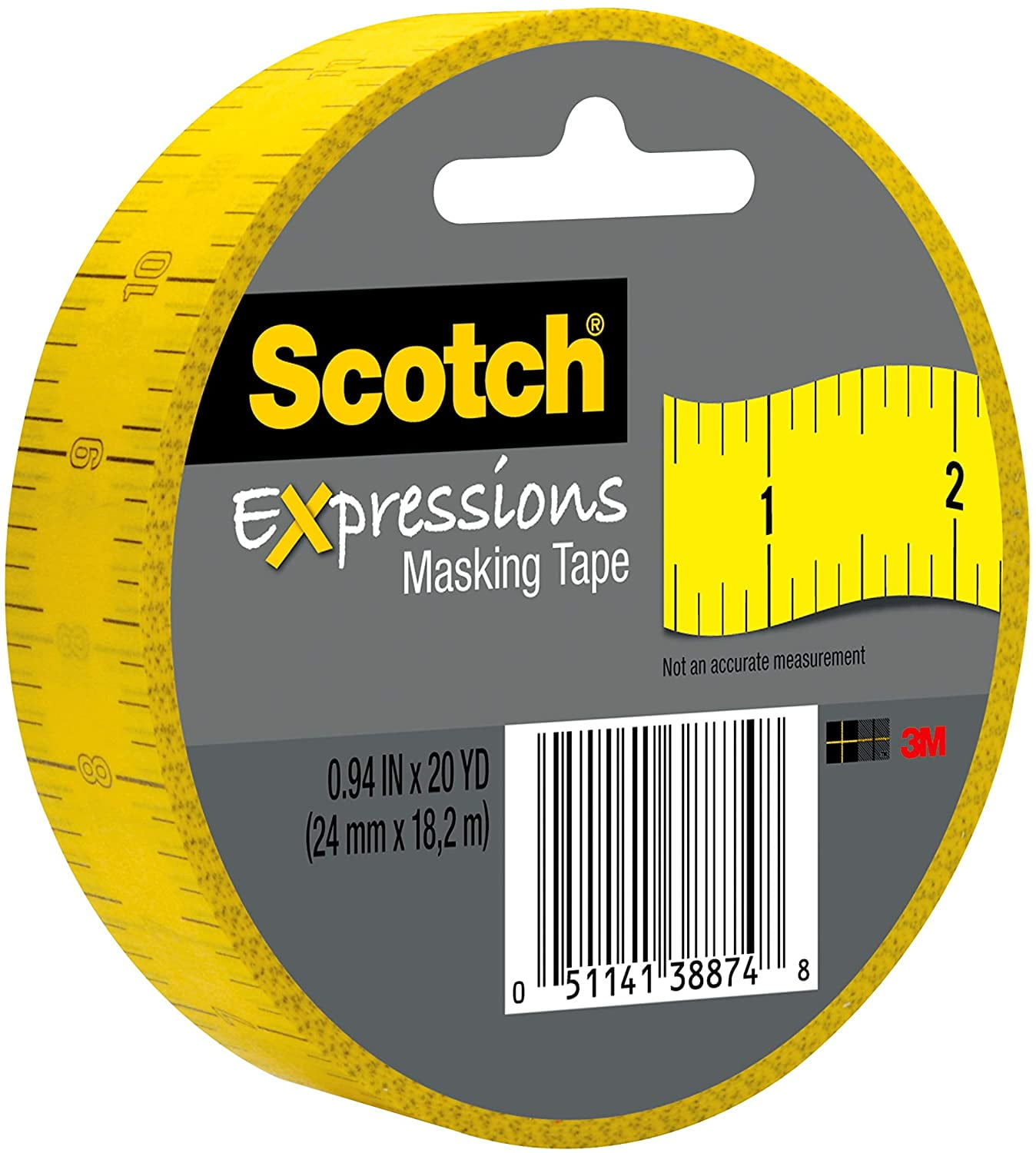 When plain just doesn't cut it, roll out the creativity with Scotch® Masking  Tape!