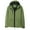 Olive Green, variant on Lovskoo 2024 Men's and Women's Rain Jacket Hooded Technical Casual Waterproof Windbreaker Winter Warm Outdoor Charge Coat for Couple Hiking Work Outerwear Olive Green