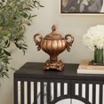 thumbnail image 2 of DecMode 12" x 13" Bronze Polystone Decorative Jars, 1-Piece, 2 of 10