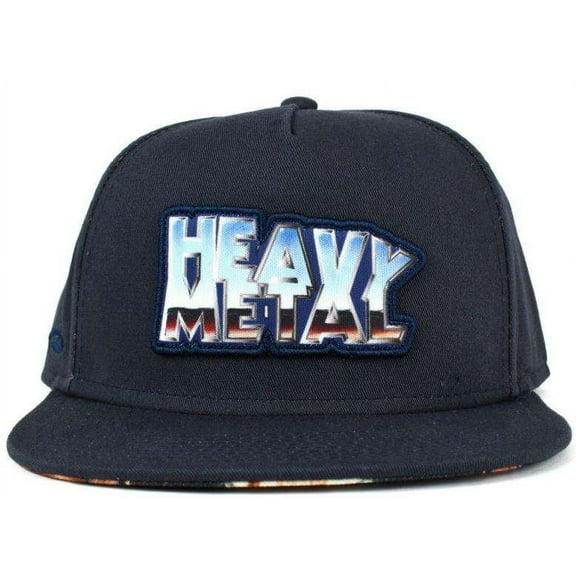 Heavy Metal Deluxe Snap Back Hat (Blue)