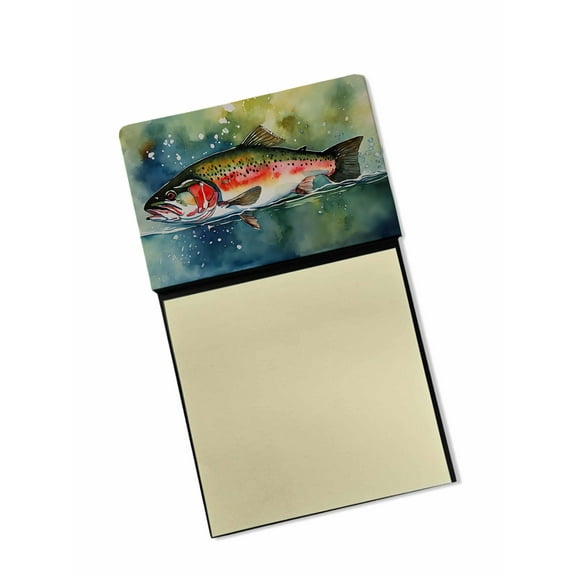 Trout Sticky Note Holder 3.25 in x 5.25 in