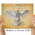 thumbnail image 4 of Icarus/Human Flight Flying Machine - 11x14 Unframed Patent Print - Great Gift for Pilots, 4 of 5