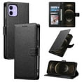 thumbnail image 1 of Funda para FOXDOCK iPhone 12– Cuero Premium, 3 ranuras para tarjetas, Protección contra impactos, 1 of 5