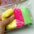 thumbnail image 4 of TPR Jelly Sugar Cube Squeeze Toy,Realistic Soft Elastic Stress Relief, Non-Toxic Sensory Fidget for Office Anxiety,Hand Therapy Decompression Tool,Bounce-Back Design,Travel-Friendly Desk Relaxation, 4 of 6