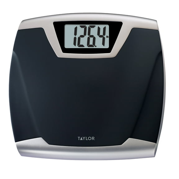 Taylor Digital Bathroom Scale with Rubberized Platform