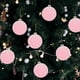 thumbnail image 4 of Adornos navideños, bolas de terciopelo, 6 unidades de 2,36 pulgadas para árbol de Navidad, baby shower, primera Navidad, fiesta de cumpleaños, bolas de terciopelo flocado., 4 of 7