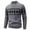 #0174-Gray, variant on Betivan Mens Christmas Sweaters Casual Slim Fit Knitted Holiday Party