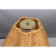 thumbnail image 5 of 9 Inch Rattan Rechargeable Portable Lamp, Cordless Table Lantern for Garden Home, Battery Operated LED Light with Warm Glow, Indoor Outdoor Decorative Lighting, 5 of 5