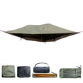 thumbnail image 2 of golytefs Camping Hammock with Mosquito Net Waterproof Rainfly 3 Point Hammock Tent 660 Lbs Load Capacity 2-Person Tree Tent Hammocks for Outdoor Backpacking & Hiking, 2 of 8