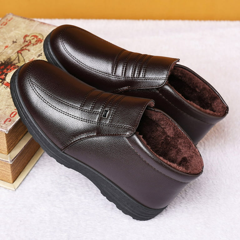 Cathalem Men's Casual Leather Shoes