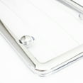Auto Drive Chrome Metal AntiTheft License Plate Cover and Frame