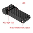 thumbnail image 2 of Amdohai Portable Bike Folding Password Lock Safety -theft Alloy Steel Bicycles 4 Dial Digital Secret Code Combination Locks, 2 of 7