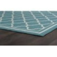 thumbnail image 5 of 5x8 Water Resistant, Indoor Outdoor Rugs for Patios, Front Door Entry, Entryway, Deck, Porch, Balcony | Outside Area Rug for Patio | Aqua, Moroccan Tile | Size: 5'3'' x 7'3'', 5 of 8