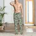 thumbnail image 4 of Salouo Farm Cows Print Pajama Pants for Men, Lounge Pants Elastic Waistband Casual Men's sleepwear Loungewear Sleep Pajama Pant -XX-Large, 4 of 7