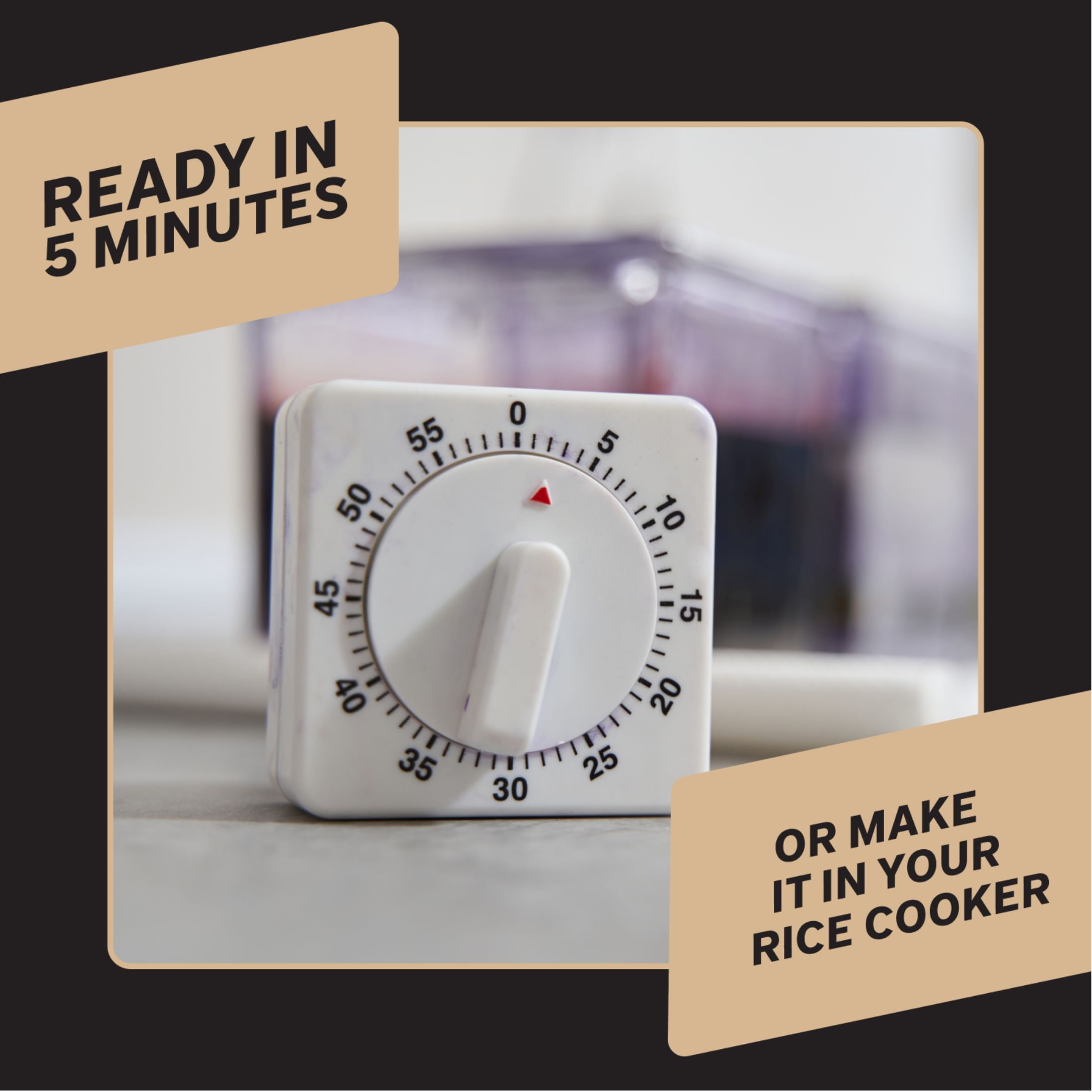 It’s That Simple Brown Rice Blend from It's Skinny, 50% Less Carbs, Certified Gluten-Free, Non-GMO & Vegan, Cooks in 5 Minutes – 5.29 oz (Pack of 6)