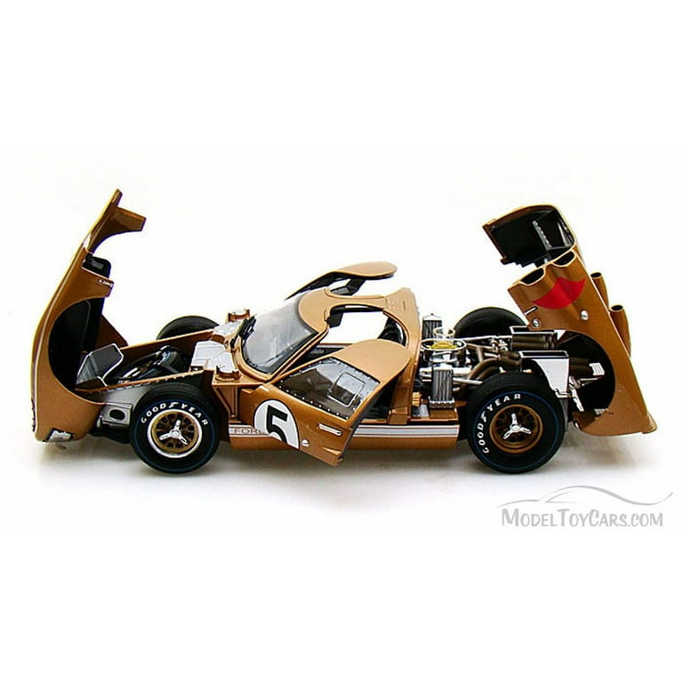 Shelby 1/18 フォード GT-40 MK II ブロンズ #5 1966 Ford GT-40 MK II #5, Gold - Shelby SC403 - 1/18 Scale
