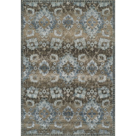 Dalyn Antigua Area Rugs An5 Contemporary Mocha Diamonds Vines Dalyn Antigua Area Rugs An5 Contemporary Mocha Diamonds Vines Scrolls Ovals Rug