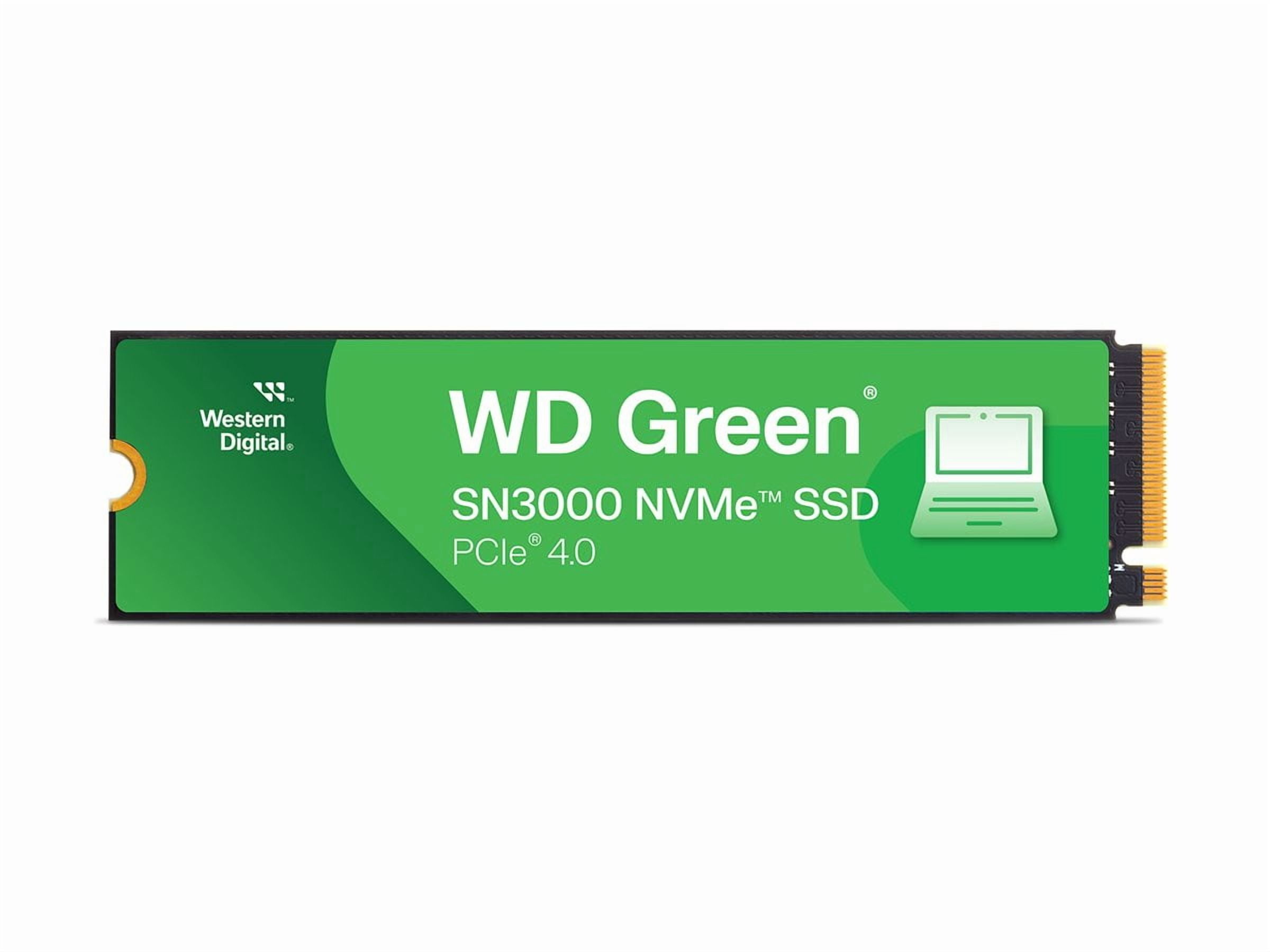 WD Green SN3000 WDS500G4G0E-00CPS0 500 GB Solid State Drive - M.2 2280 Internal - PCI Express NVMe [PCI Express NVMe 4.0 x4]