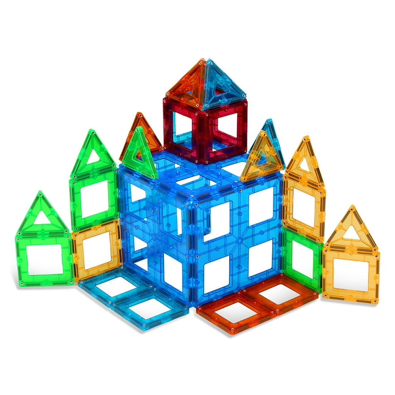 MAG Learning Tiles Magnetic Building Set 30pcs Set Walmart