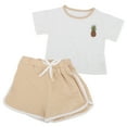 thumbnail image 4 of Conjunto de ropa Conjunto de ropa de bebé Conjunto de camiseta y pantalones Traje de camiseta de bebConjunto de ropa, transpirable, suave, cómodo, camiseta, pantalones, traje, 5 tamaos diferentes, apa LHCER No, 4 of 5