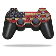 Protective Vinyl Skin Decal Skin Compatible With Sony PlayStation 3 PS3 Controller wrap sticker skins Vintage Flag