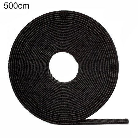 LIWEN Cable Strap Convenient Self-adhesive Nylon Roll Wire Tidy Fastening Tape for Office