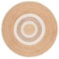 thumbnail image 2 of Safavieh Natural Fiber Rosaline Bordered Area Rug, Natural/Ivory, 5' x 5' Round, 2 of 7