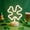 Yellow, variant on Hanging 4-Leaf Clover LED Light with Dual Power Option (Battery/USB) - Adjustable Hook for St. Patrick's Day Wall, Door, or Ceiling Decoration