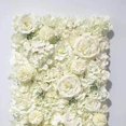 thumbnail image 4 of Artificial Silk Flowers Wall Panel Wedding Party Floral Backdrop White, 4 of 6