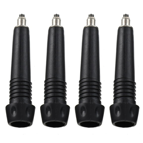 BERTDOMD 5pcs Universal Carbide Trekking Pole Tips Replacement for Hiking, Walking Sticks, Ski Poles - Accessories