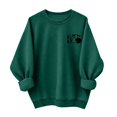 thumbnail image 5 of Jsaierl Women's Halloween Sweatshirts Spooky Print Pullovers Fall Loose Fit Round Neck Long Sleeve Sweater Tops Halloween Costumes, Sizes S-2XL, 5 of 7