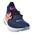 thumbnail image 2 of Nike React Presto Big Kid's Shoes Midnight Navy-Vivid Purple-Kinetic Green bq4002-402, 2 of 6